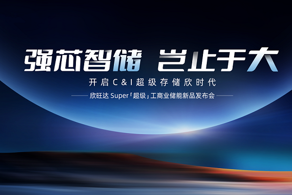 首家！首發！欣旺達開啟長壽命超級工商儲「欣」時代