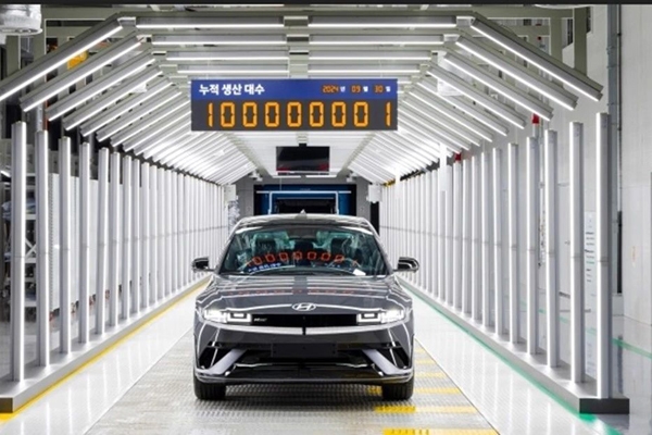 全球汽車累計產量達1億輛 現代汽車正建設一座電動汽車專用工廠