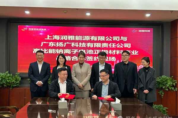 10億元！年產(chǎn)6萬噸！這一鈉離子電池正極材料項(xiàng)目簽約