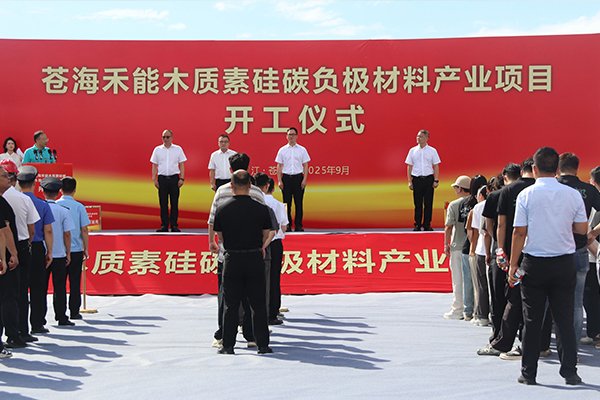 總投資達2億!浙江溫州這一硅碳負極材料產業項目開工