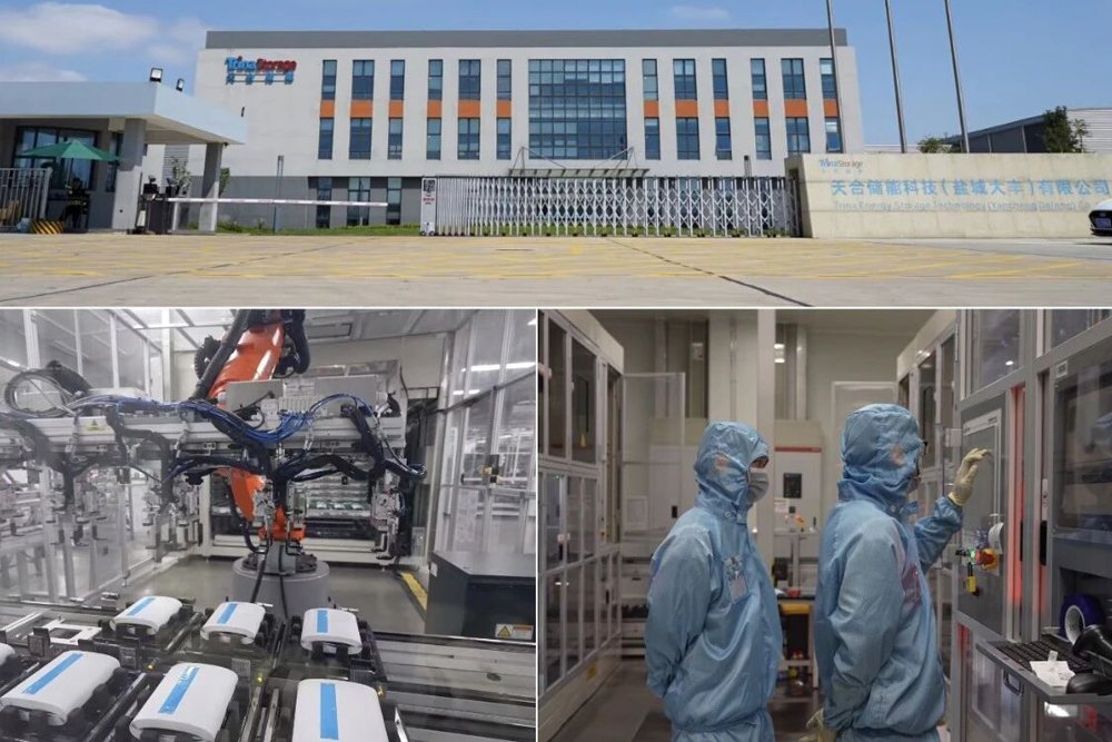 今年儲能業務出貨目標超8GWh！天合儲能又一基地正式投產