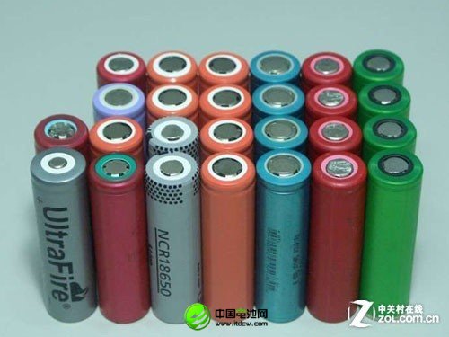 同為18650，但容量各不相同