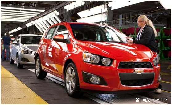 通用稱將推出雪佛蘭Sonic電動車 續航里程將達320公里