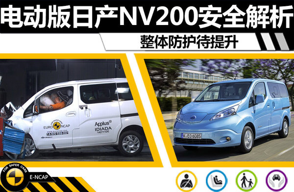 電動版日產NV200安全解析 整體防護待提升 電動版日產NV200安全解析 整體防護待提升