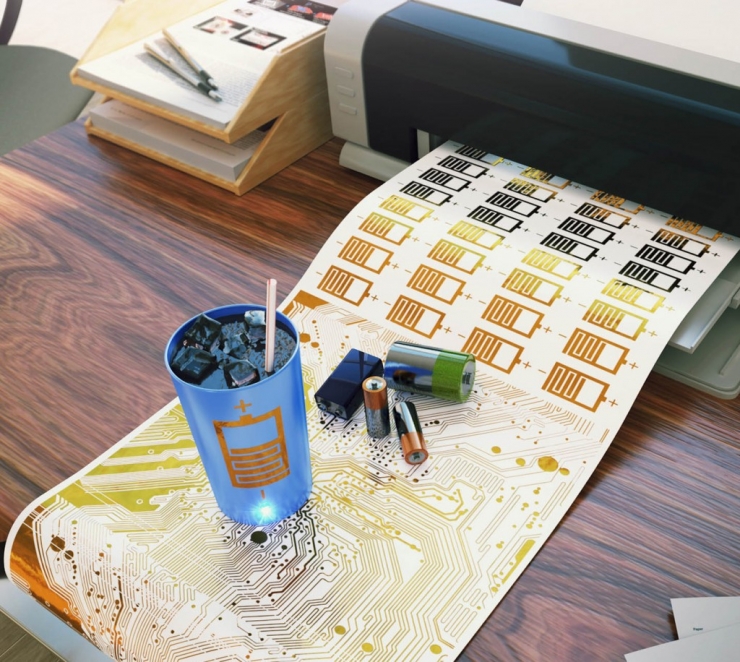 家用打印機就能造出“超薄電池” 可穿戴設(shè)備有救了？ 