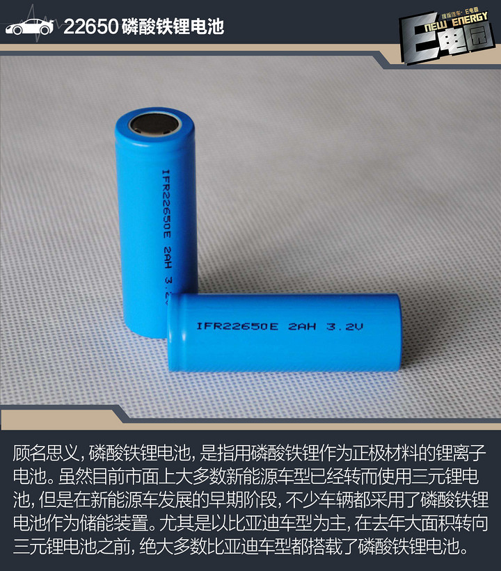 三元鋰電池逐漸成為主流 淺談新能源汽車(chē)電池分類(lèi)