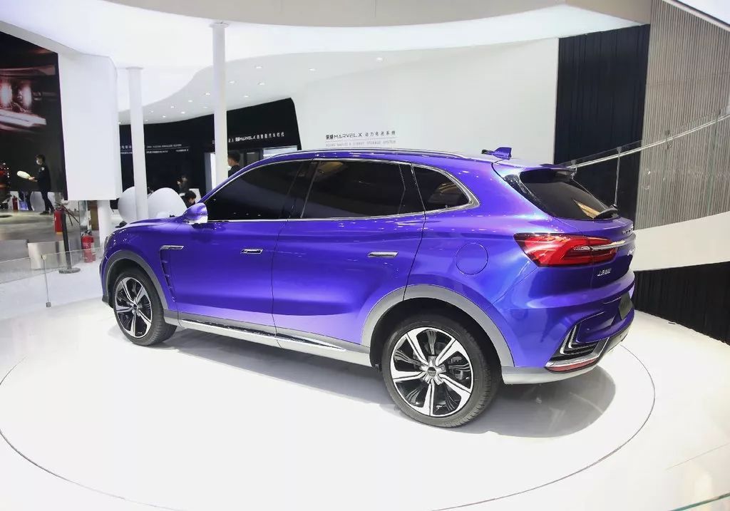 上汽榮威純電動轎跑式SUV車型Marvel X正式開啟預售