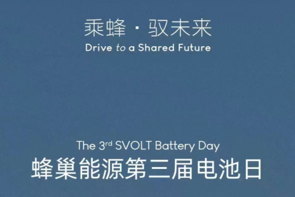 蜂巢能源官宣第三屆電池日12月15日舉辦,這次會有哪些黑科技?