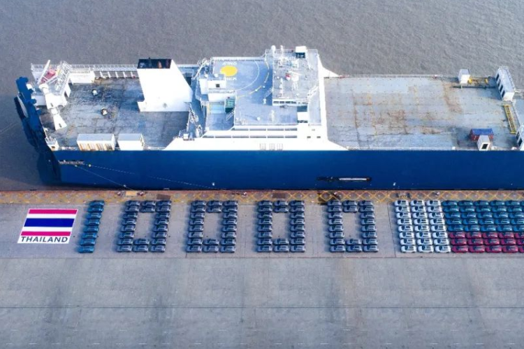 發運破萬！新一批BYD ATTO 3起航發往泰國