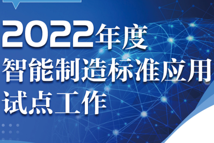 2022年度智能制造標(biāo)準(zhǔn)應(yīng)用試點(diǎn)項(xiàng)目公布 59個(gè)項(xiàng)目入選
