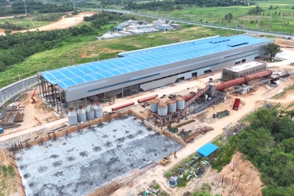 總投資12.8億！江西新余一電池原材料項目即將試產