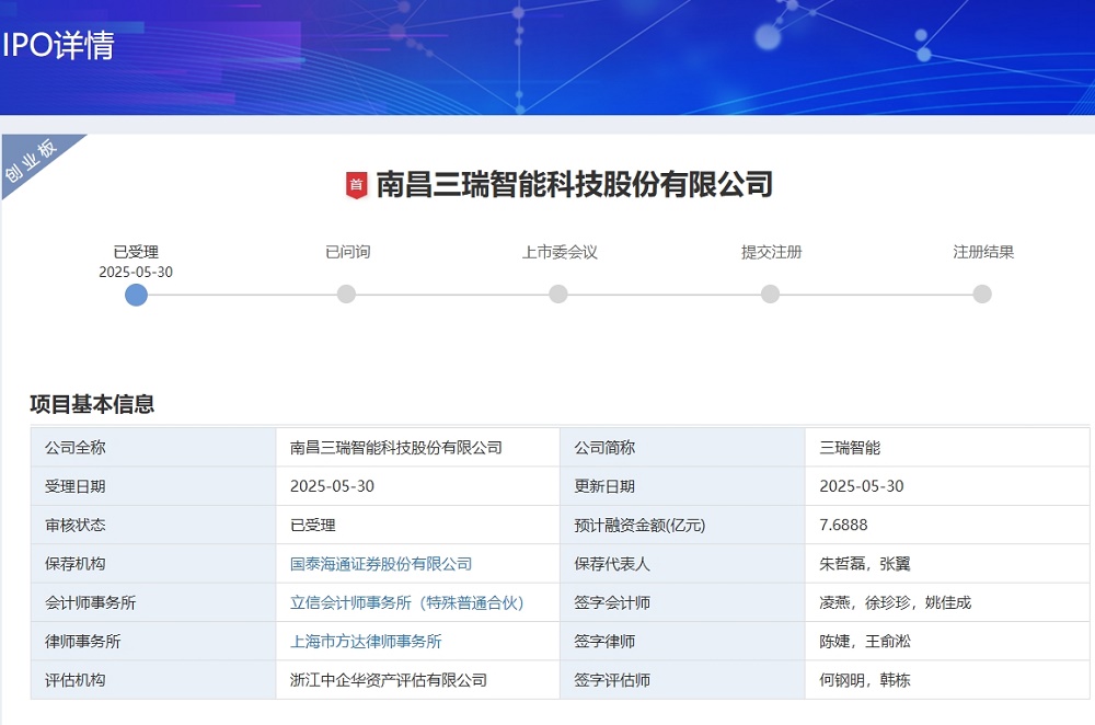 三瑞智能 三瑞智能