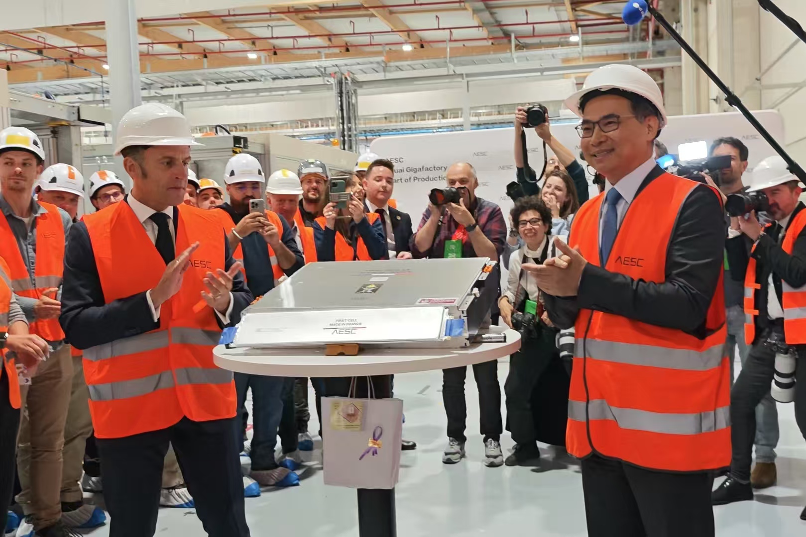 遠景動力法國超級工廠投產