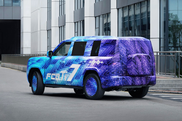 方程豹鈦7官方偽裝照曝光 霸氣方盒子“一眼大” 方程豹鈦7官方偽裝照曝光 霸氣方盒子“一眼大”