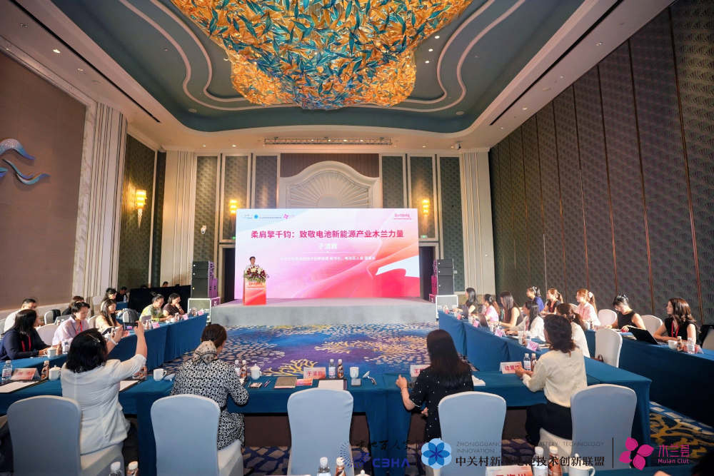 電池百人會第二屆“木蘭薈”女企業家峰會現場 電池百人會第二屆“木蘭薈”女企業家峰會現場