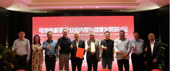 破局“內(nèi)卷”!電池電解質(zhì)行業(yè)健康發(fā)展研討會(huì)發(fā)布共同倡議 破局“內(nèi)卷”!電池電解質(zhì)行業(yè)健康發(fā)展研討會(huì)發(fā)布共同倡議
