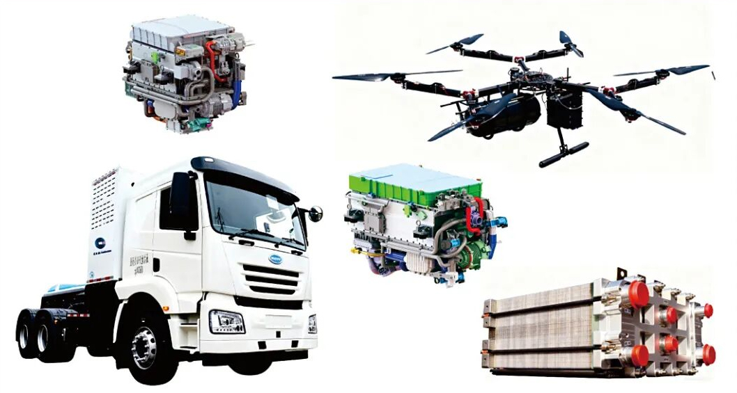 中科華悅氫能總部研發及氫燃料電池生產基地項目(圖為部分應用領域產品展示) 中科華悅氫能總部研發及氫燃料電池生產基地項目(圖為部分應用領域產品展示)