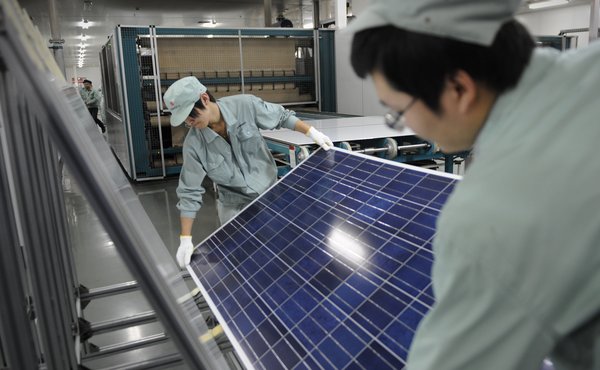 揚州太陽能電池去年出口增2.9倍