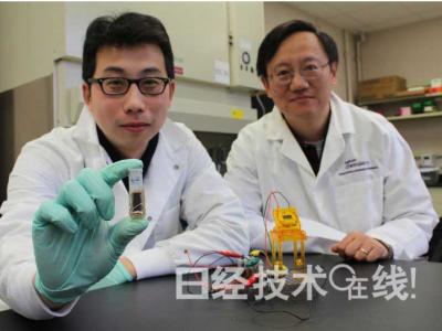 美開發出容量高出鋰離子電池10倍的糖類燃料電池