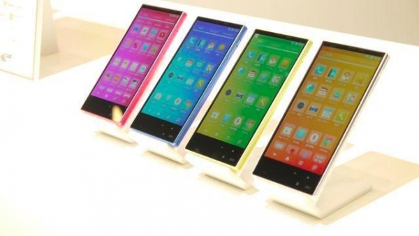 夏普推全球最窄邊框手機及平板電腦 外形超酷