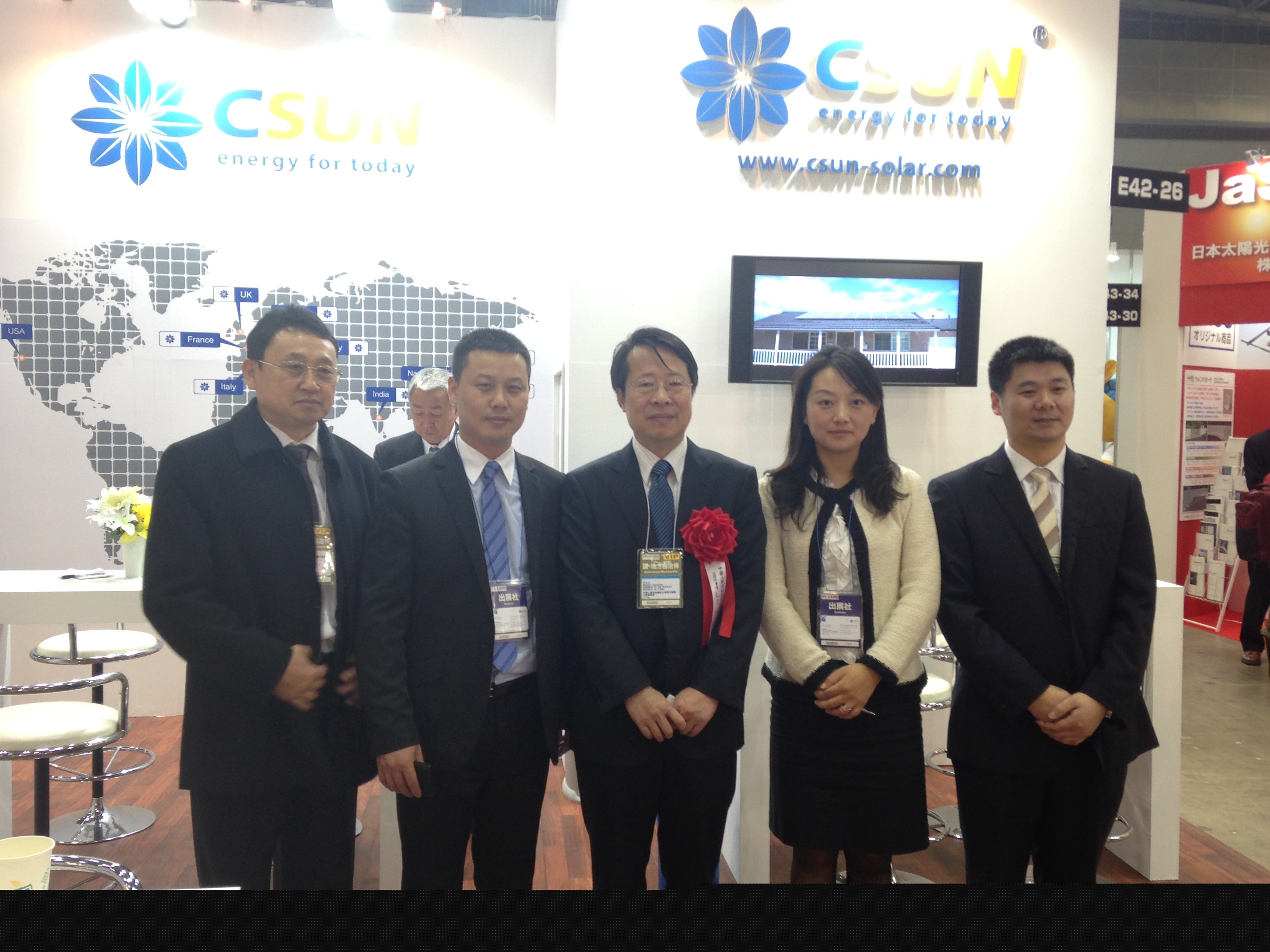 日本光伏展：中電光伏眾多明星產品集體亮相
