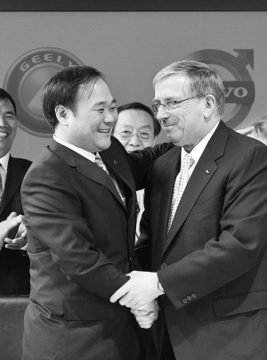 吉利集團董事長李書福 吉利集團董事長李書福