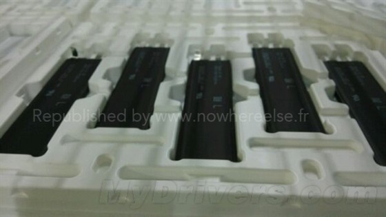 蘋果iPhone 6電池圖片首曝光：容量小漲 或1700mAh