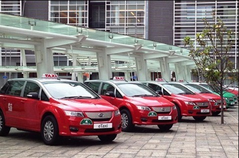 比亞迪電動(dòng)的士