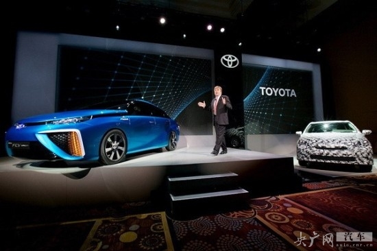 日本豐田重點研發氫燃料電池車 將2015年推出 