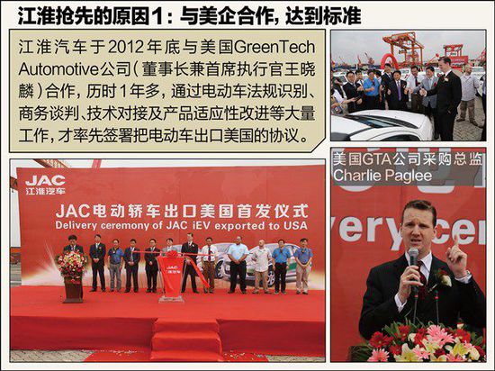 不如比亞迪秦 江淮電動(dòng)車(chē)憑啥先出口美國(guó)
