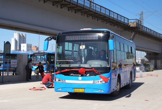 天津公交集團加速普及新能源車 天津公交集團加速普及新能源車
