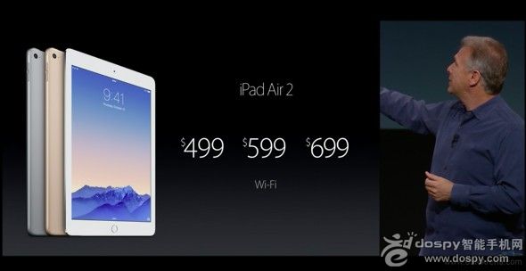 薄至6.1mm 蘋果發布iPad Air 2平板電腦