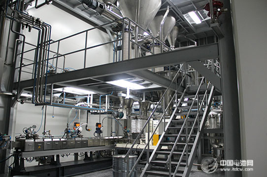 金銀河智能首創鋰電正負極漿料生產線在南都電源投產 金銀河智能首創鋰電正負極漿料生產線在南都電源投產