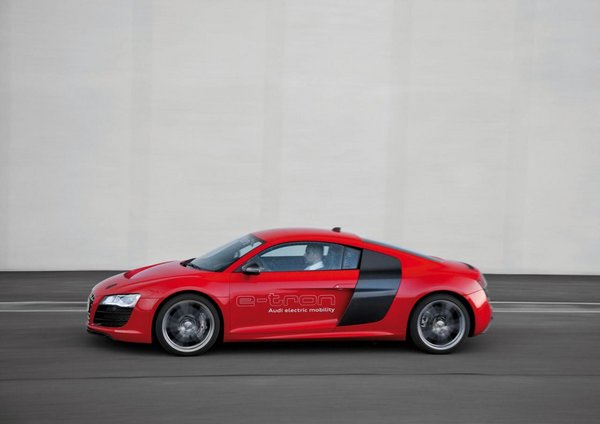 奧迪推全新電動車續航能力480公里 劍指特斯拉Model S