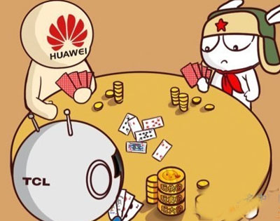 華為小米競爭白熱化 低端機明年將“血洗”市場