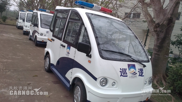 海南海口美蘭國際機場首批環(huán)保純電動車投入使用