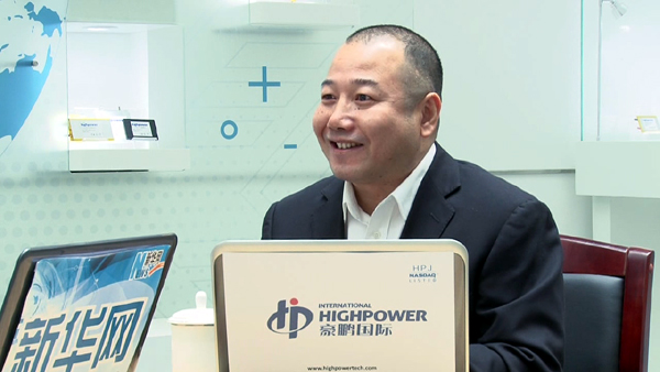 豪鵬國際董事長潘黨育接受新華網專訪：談“綠色之路” 