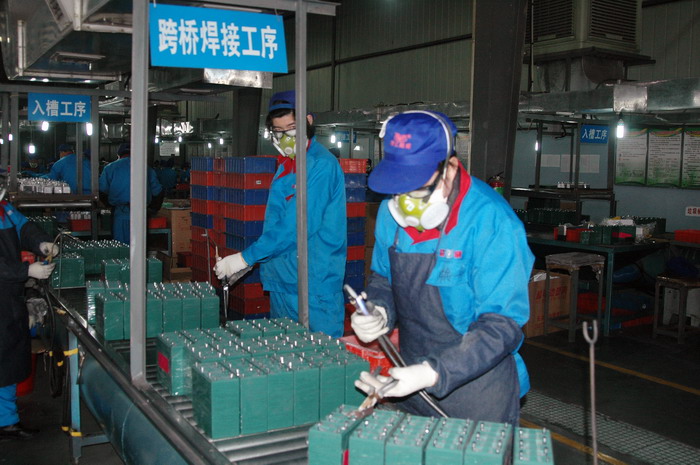 超威電源完成鉛蓄電池內化成工藝技術改造 超威電源完成鉛蓄電池內化成工藝技術改造