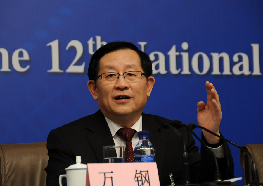 全國政協副主席、致公黨中央主席萬鋼