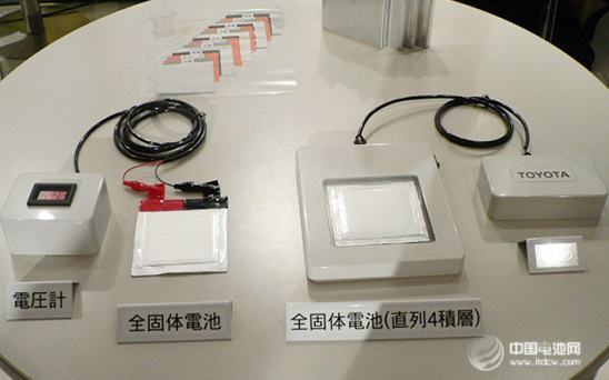 日本豐田全固態(tài)電池