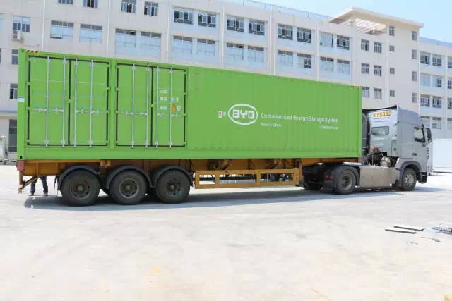 比亞迪US2202項目集裝箱儲能系統(tǒng)再次出貨美國