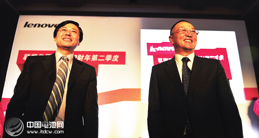 楊元慶和柳傳志 楊元慶和柳傳志