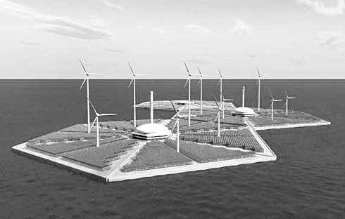 日本用“漂浮發電廠”解決太陽能板無處安放難題 日本用“漂浮發電廠”解決太陽能板無處安放難題