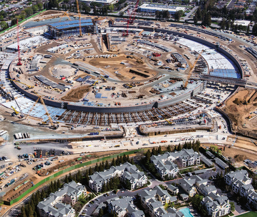 蘋果新總部建得怎么樣了？《財富》記者隨庫克去轉了一圈