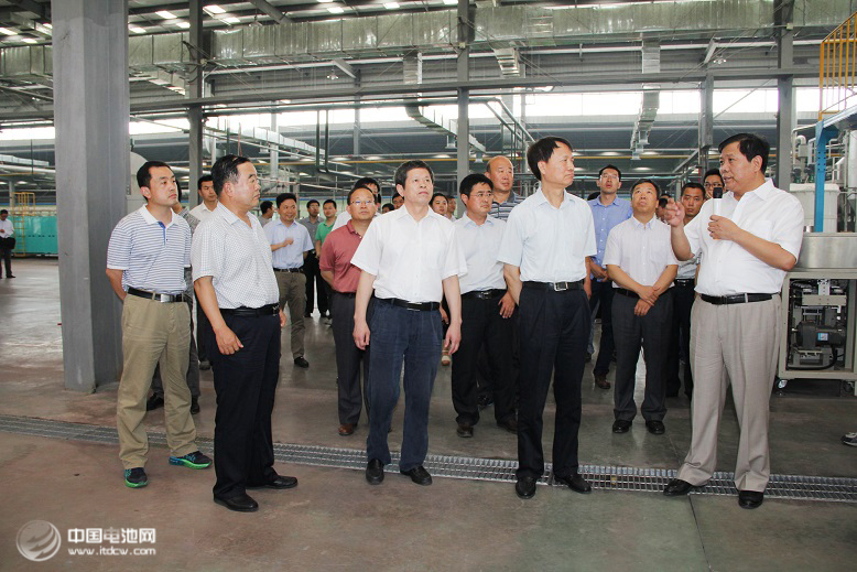 工信部原材料工業司司長周長益一行調研河北銀隆 工信部原材料工業司司長周長益一行調研河北銀隆