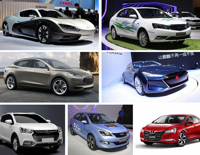 中國品牌發力新能源 將上市純電動新車盤點