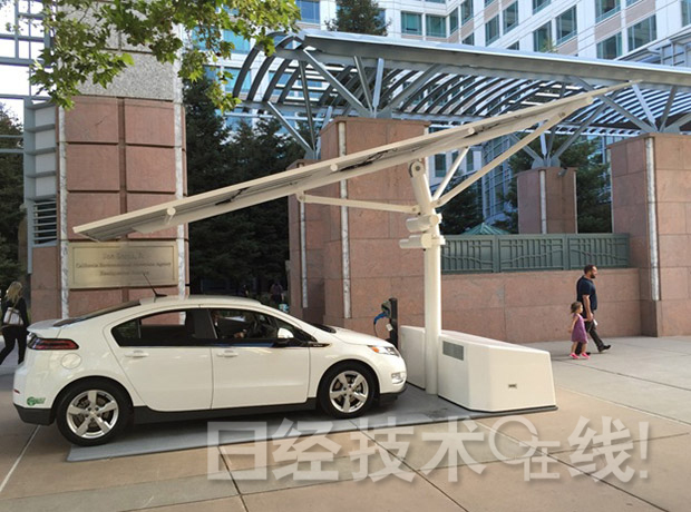 為EV進行100%可再生能源充電 全球首個可移動的獨立型太陽能車棚 為EV進行100%可再生能源充電 全球首個可移動的獨立型太陽能車棚