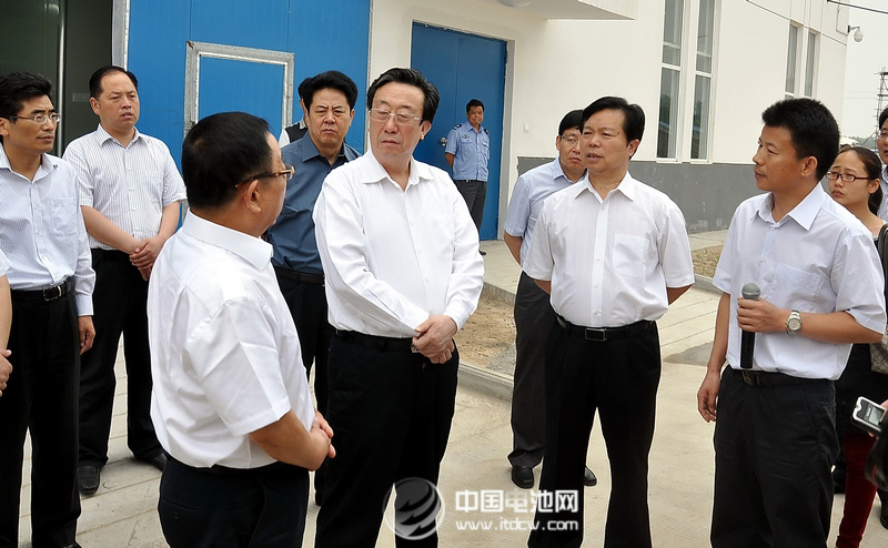 河南省委書記郭庚茂考察金龍集團及隔膜項目 河南省委書記郭庚茂考察金龍集團及隔膜項目