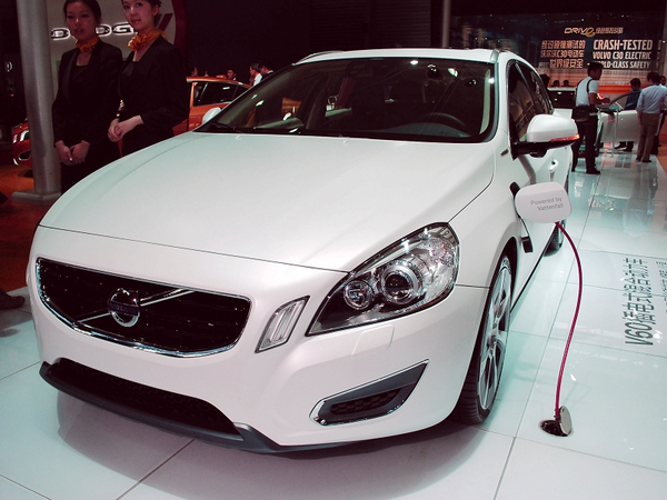 沃爾沃v60插電式混合動力汽車