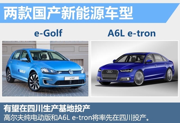 一汽大眾四川建新能源基地 多款車將國產 一汽大眾四川建新能源基地 多款車將國產
